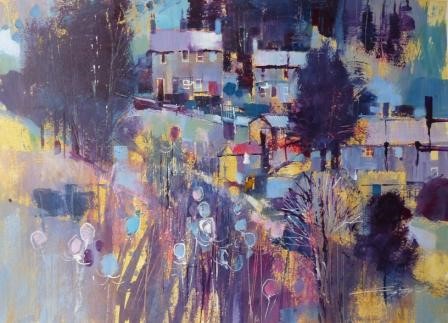 'Blue Frosting' by artist Chris Forsey